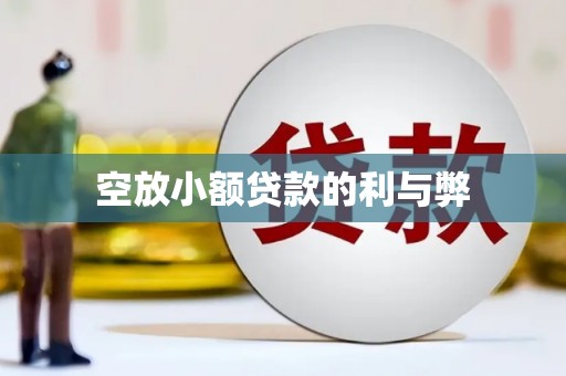 连平空放小额贷款的利与弊
